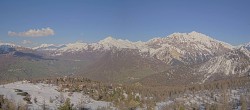 Archiv Foto Webcam Claviere: Colle Bercia 17:00