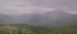 Archiv Foto Webcam Claviere: Colle Bercia 13:00