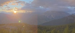 Archiv Foto Webcam Claviere: Colle Bercia 05:00