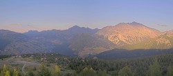 Archiv Foto Webcam Claviere: Colle Bercia 19:00