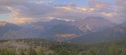 Archiv Foto Webcam Claviere: Colle Bercia 19:00