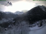 Archiv Foto Webcam Grimentz: Blick auf das Tal 07:00