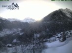 Archiv Foto Webcam Grimentz: Blick auf das Tal 07:00