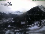 Archiv Foto Webcam Grimentz: Blick auf das Tal 07:00