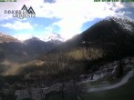 Archiv Foto Webcam Grimentz: Blick auf das Tal 17:00