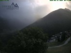 Archiv Foto Webcam Grimentz: Blick auf das Tal 19:00