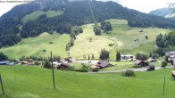 Archived image Webcam Ski station Jaun-Village 13:00