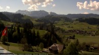 Archived image Webcam View from the Berghaus Eggiwil 09:00