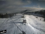 Archiv Foto Webcam Blick auf die Bergstation Lischboden im Skigebiet Rüschegg 04:00