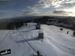 Archiv Foto Webcam Blick auf die Bergstation Lischboden im Skigebiet Rüschegg 02:00