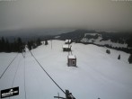 Archived image Webcam View at the upper station Lischboden / Ski resort Rüschegg 15:00