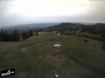 Archived image Webcam View at the upper station Lischboden / Ski resort Rüschegg 19:00