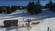 Archiv Foto Webcam Les Bugnenets-Savagnieres Talstation 13:00