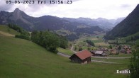 Archived image Webcam at Eschi-Boltigen 10:00