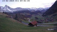 Archiv Foto Webcam in Eschi - Boltigen mit Blick ins Berner Oberland 02:00