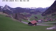 Archiv Foto Webcam in Eschi - Boltigen mit Blick ins Berner Oberland 06:00
