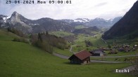 Archiv Foto Webcam in Eschi - Boltigen mit Blick ins Berner Oberland 09:00