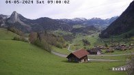 Archiv Foto Webcam in Eschi - Boltigen mit Blick ins Berner Oberland 09:00