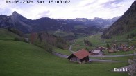 Archiv Foto Webcam in Eschi - Boltigen mit Blick ins Berner Oberland 19:00