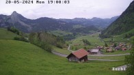 Archived image Webcam at Eschi-Boltigen 19:00