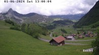Archiv Foto Webcam in Eschi - Boltigen mit Blick ins Berner Oberland 13:00