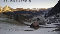 Archiv Foto Webcam in Eschi - Boltigen mit Blick ins Berner Oberland 09:00