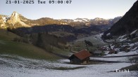 Archived image Webcam at Eschi-Boltigen 09:00