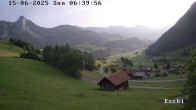 Archiv Foto Webcam in Eschi - Boltigen mit Blick ins Berner Oberland 06:00