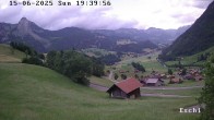Archiv Foto Webcam in Eschi - Boltigen mit Blick ins Berner Oberland 19:00
