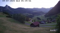 Archiv Foto Webcam in Eschi - Boltigen mit Blick ins Berner Oberland 05:00