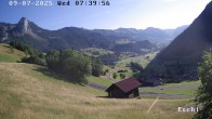 Archiv Foto Webcam in Eschi - Boltigen mit Blick ins Berner Oberland 07:00