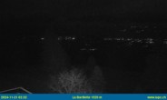 Archiv Foto Webcam Blick von &#34;La Barillette&#34; 01:00