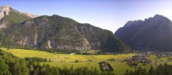 Archiv Foto Webcam Blick vom Muehlberg auf Scharnitz 07:00