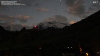 Archiv Foto Webcam Prägraten am Großvenediger: Blick auf Bichl und die Maurer Berge 23:00