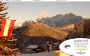 Archived image Webcam Piste ski resort Thiersee-Mitterland 13:00