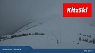 Archiv Foto Webcam Kitzbühel: Bergstation Panoramabahn - Resterhöhe 19:00