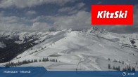 Archiv Foto Webcam Kitzbühel: Bergstation Panoramabahn - Resterhöhe 14:00