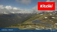 Archiv Foto Webcam Kitzbühel: Bergstation Panoramabahn - Resterhöhe 08:00