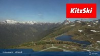 Archiv Foto Webcam Kitzbühel: Bergstation Panoramabahn - Resterhöhe 07:00