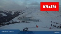 Archiv Foto Webcam Kitzbühel: Bergstation Panoramabahn - Resterhöhe 07:00