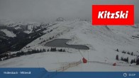 Archiv Foto Webcam Kitzbühel: Bergstation Panoramabahn - Resterhöhe 14:00