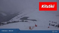 Archiv Foto Webcam Kitzbühel: Bergstation Panoramabahn - Resterhöhe 06:00