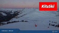 Archiv Foto Webcam Kitzbühel: Bergstation Panoramabahn - Resterhöhe 07:00