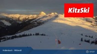 Archiv Foto Webcam Kitzbühel: Bergstation Panoramabahn - Resterhöhe 06:00