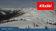 Archiv Foto Webcam Kitzbühel: Bergstation Panoramabahn - Resterhöhe 10:00