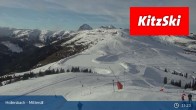 Archiv Foto Webcam Kitzbühel: Bergstation Panoramabahn - Resterhöhe 14:00