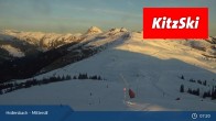 Archiv Foto Webcam Kitzbühel: Bergstation Panoramabahn - Resterhöhe 06:00