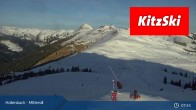 Archiv Foto Webcam Kitzbühel: Bergstation Panoramabahn - Resterhöhe 07:00