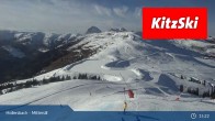 Archiv Foto Webcam Kitzbühel: Bergstation Panoramabahn - Resterhöhe 14:00