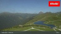 Archiv Foto Webcam Kitzbühel: Bergstation Panoramabahn - Resterhöhe 08:00